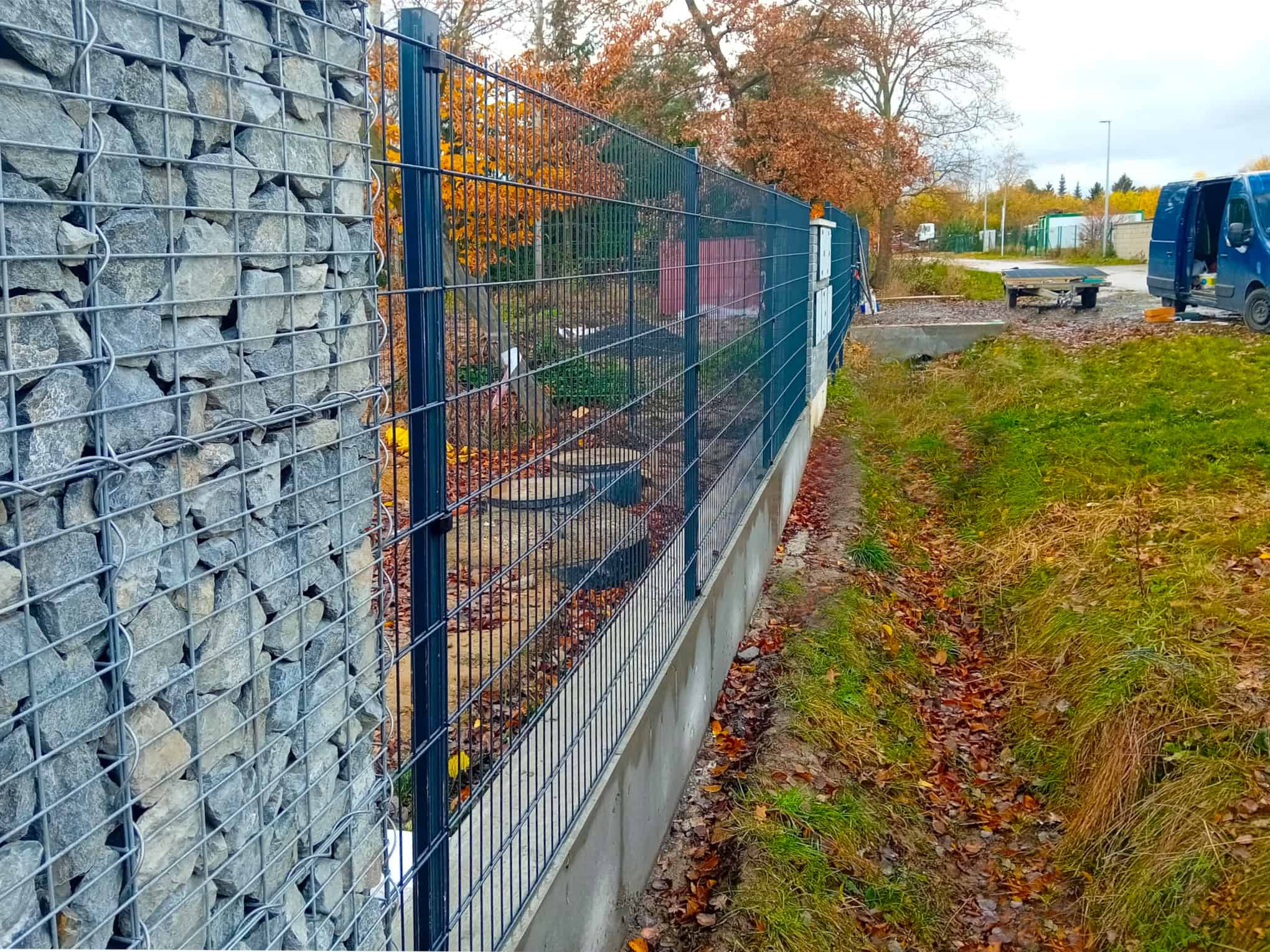 Gabionový plot – Ploty Dobrý