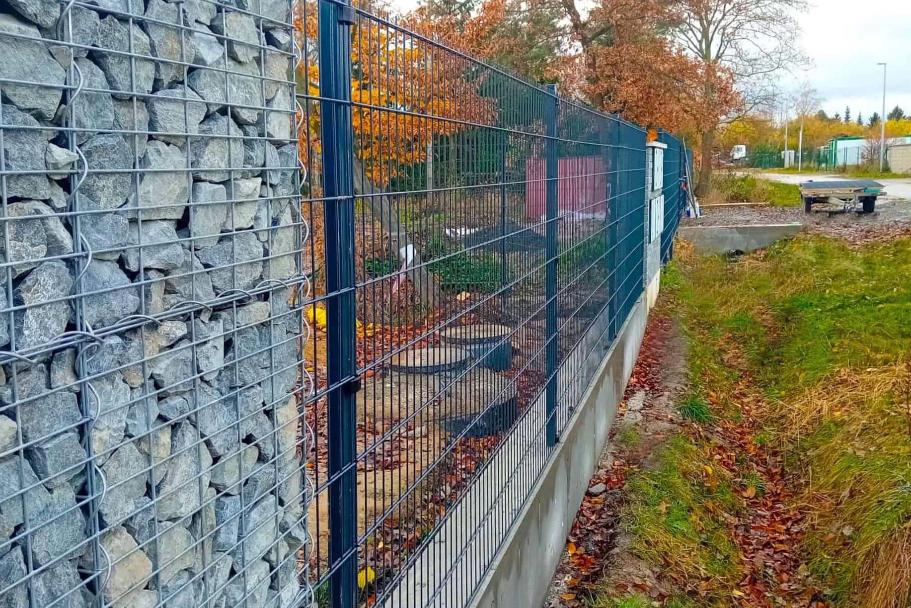 Gabionový plot – Ploty Dobrý