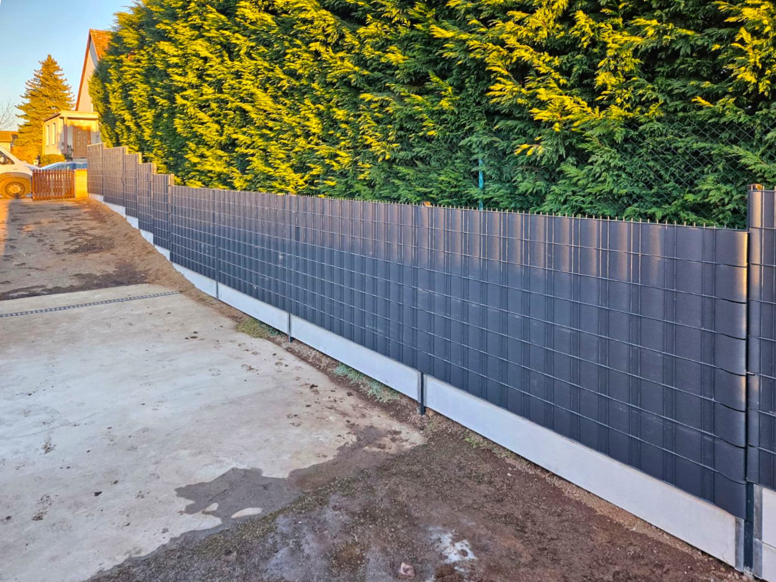 Fotografie – Plot se zastíněním – Ploty Dobrý