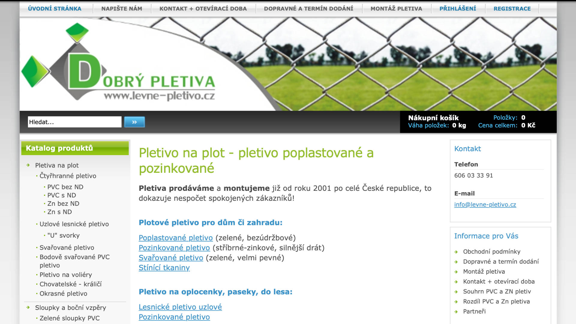 Fotografie – stránka O nás – Ploty Dobrý