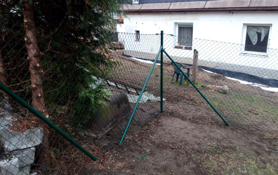Ukázka realizace plotu - Kraslice | Pletiva Dobrý