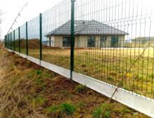 Montáž 3D plotových panelů – Všeruby Montáž 3D plotových panelů – Všeruby