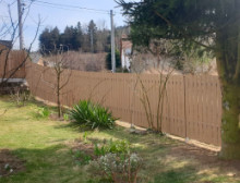 Montáž WPC plotovek a podhrabových desek – Lužany Montáž WPC plotovek a podhrabových desek – Lužany