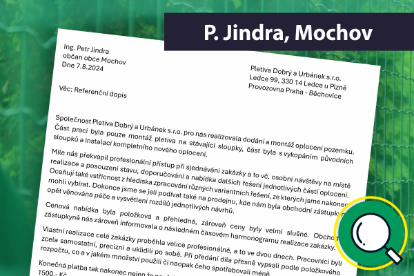 Reference – Ploty Dobrý