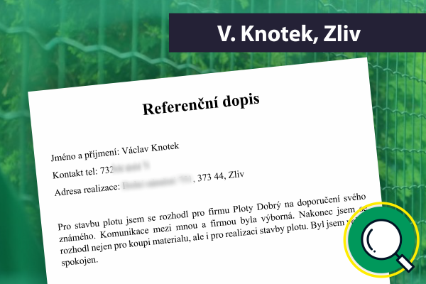 Reference – Ploty Dobrý
