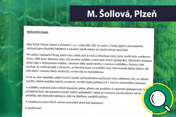Reference – Ploty Dobrý