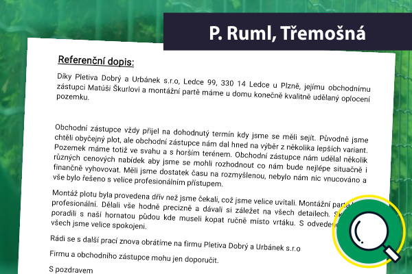 Reference – Ploty Dobrý