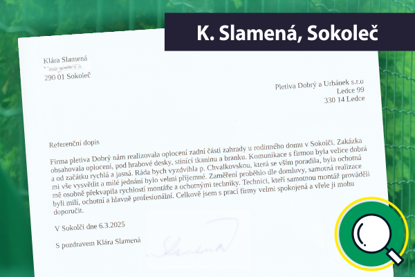 Reference – Ploty Dobrý