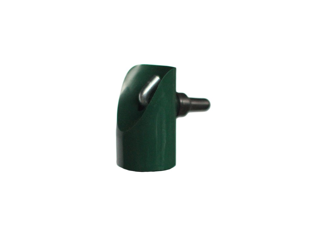 Koncovka na vzpěru PVC 38 mm - zelená