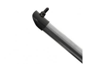 Vzpěra poplastovaná antracit - PVC, výška 150 cm, 38 mm průměr