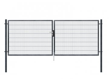 Brána výplň svařovaný panel 2D, výška 140x400 cm FAB antracit