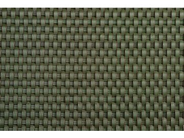 Ratanový plotový pás, 19x255 cm, zelená