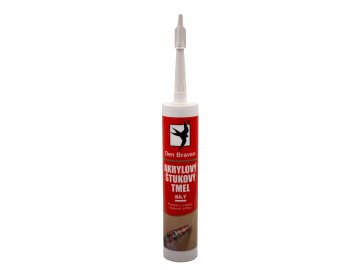 Akrylový štukový tmel 280 ml bílý RL