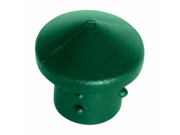Čepička narážecí, PVC zelená – 32-35 mm (vnitřní průměr sloupku)