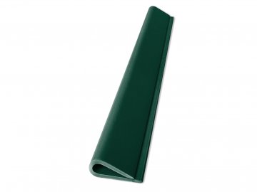 Zakončovací klip 19 cm, zelený – k plastovým pásům