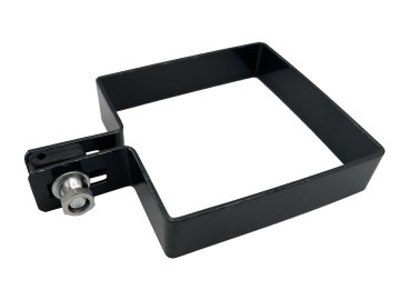 Příchytka plotového panelu na sloupek 100x100 - koncová, antracit