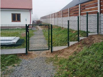 Realizace – 2D plotové panely a podhrabové desky | Velešín