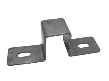 Příchytka sloupku 60x40mm na zeď pozink