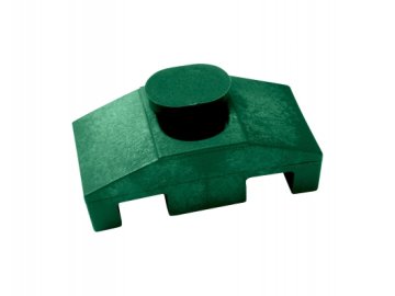Příchytka panelu 2D na sl. 60x60mm SUPER STRONG, zelená