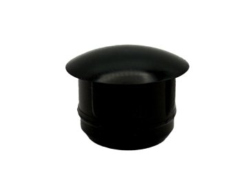 Záslepka vyvrtaných děr – 12 mm, černá