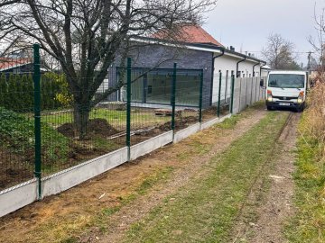 Realizace –  3D plotové panely a betonové desky | Bystřice pod Hostýnem