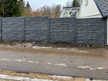 Realizace – betonový plot | Tachov