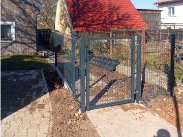 Realizace – 3D plotové panely a branka | Kryry