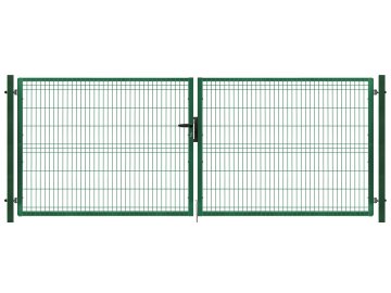 Brána výplň svařovaný panel 3D, výška 105x400 cm FAB zelená