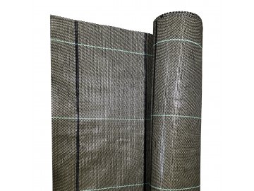 Tkaná textilie, hnědá/černá, 162 cm, 100 g