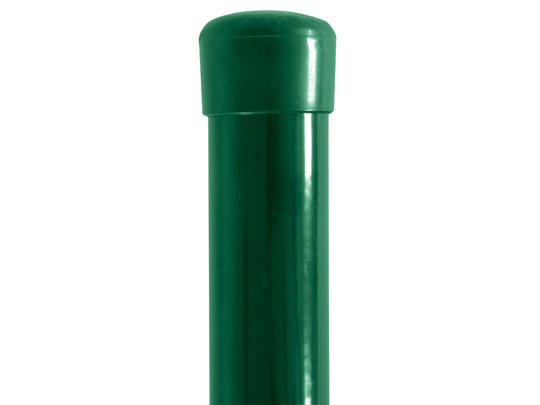 Plotový sloupek zelený průměr 60 mm, výška 430 cm, TENIS PLOTY Sklad5 101004 50 8595068452080