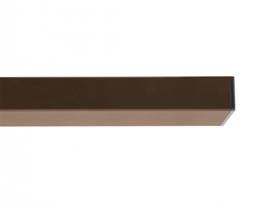 Nosník Zn+PVC hnědá, 200 cm, 60x40 mm PLOTY Sklad5 7773 50 8595068407295