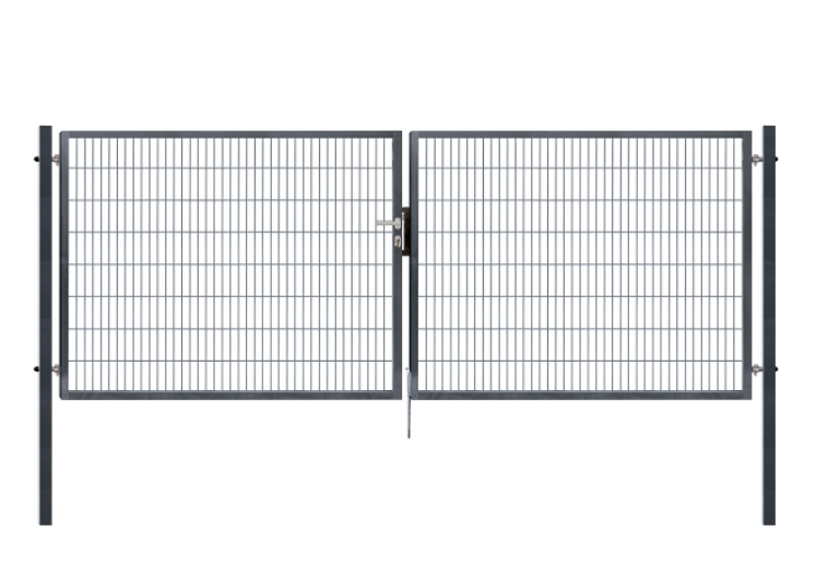 Brána výplň svařovaný panel 2D, výška 100x400 cm FAB antracit