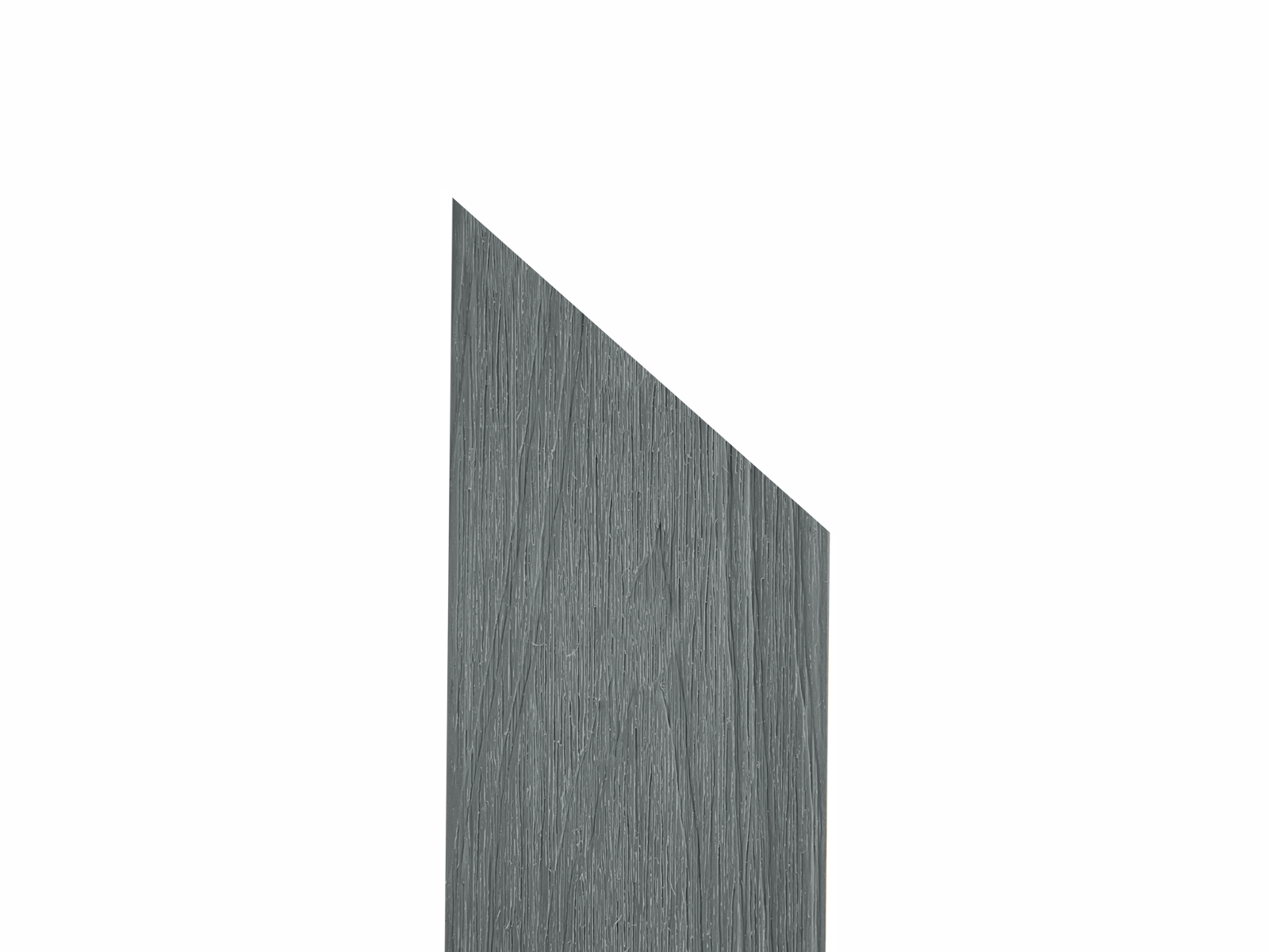Plotovka Dřevoplus Profi 138 mm, barva Grey - šedá Varianta plotovky: šikmá, Výška plotovky: 150 cm PLOTY Sklad5 40150 58