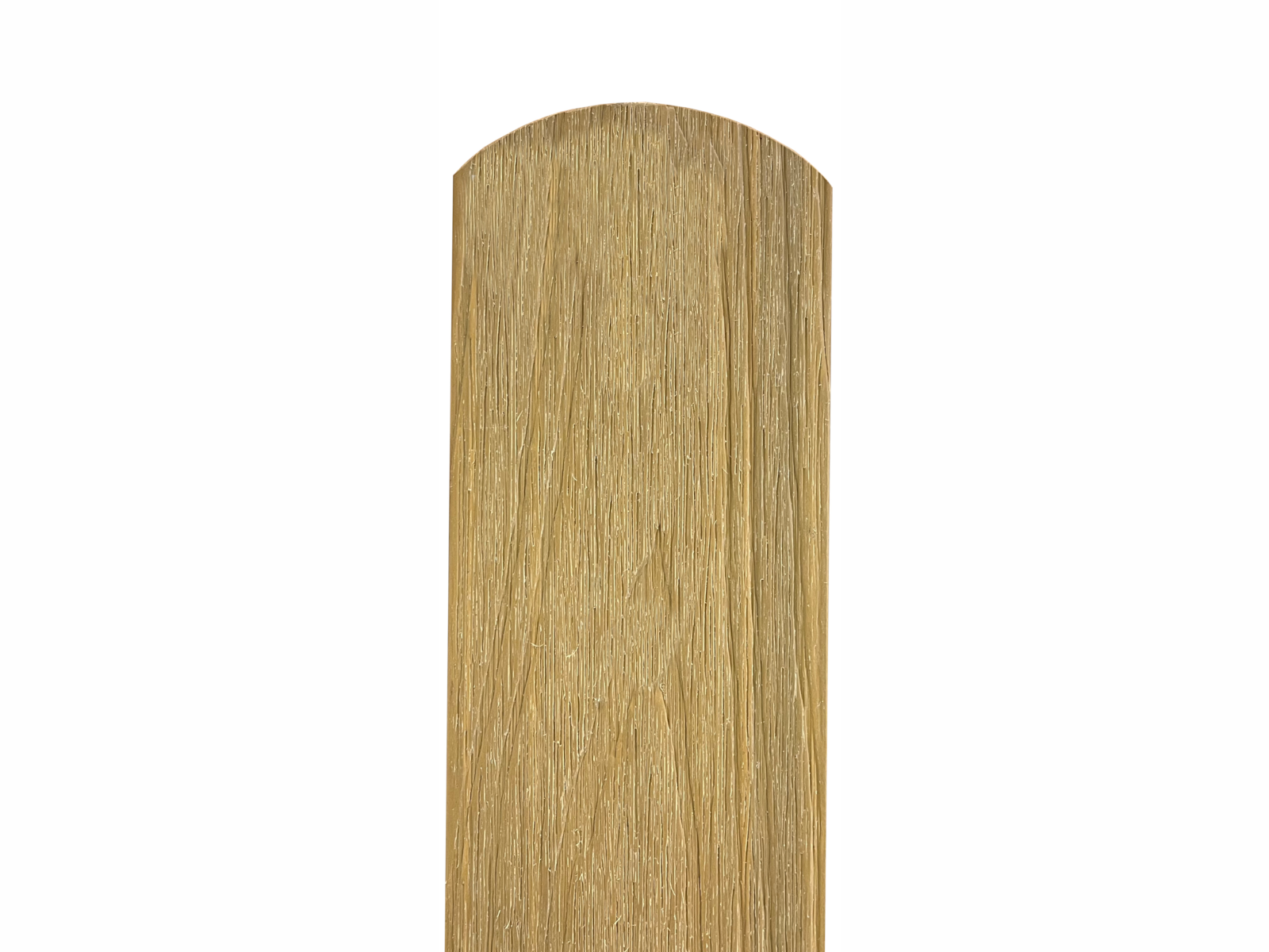 Plotovka Dřevoplus Profi 138 mm, barva Oak - písková Varianta plotovky: kulatá, Výška plotovky: 100 cm PLOTY Sklad5 31100 58