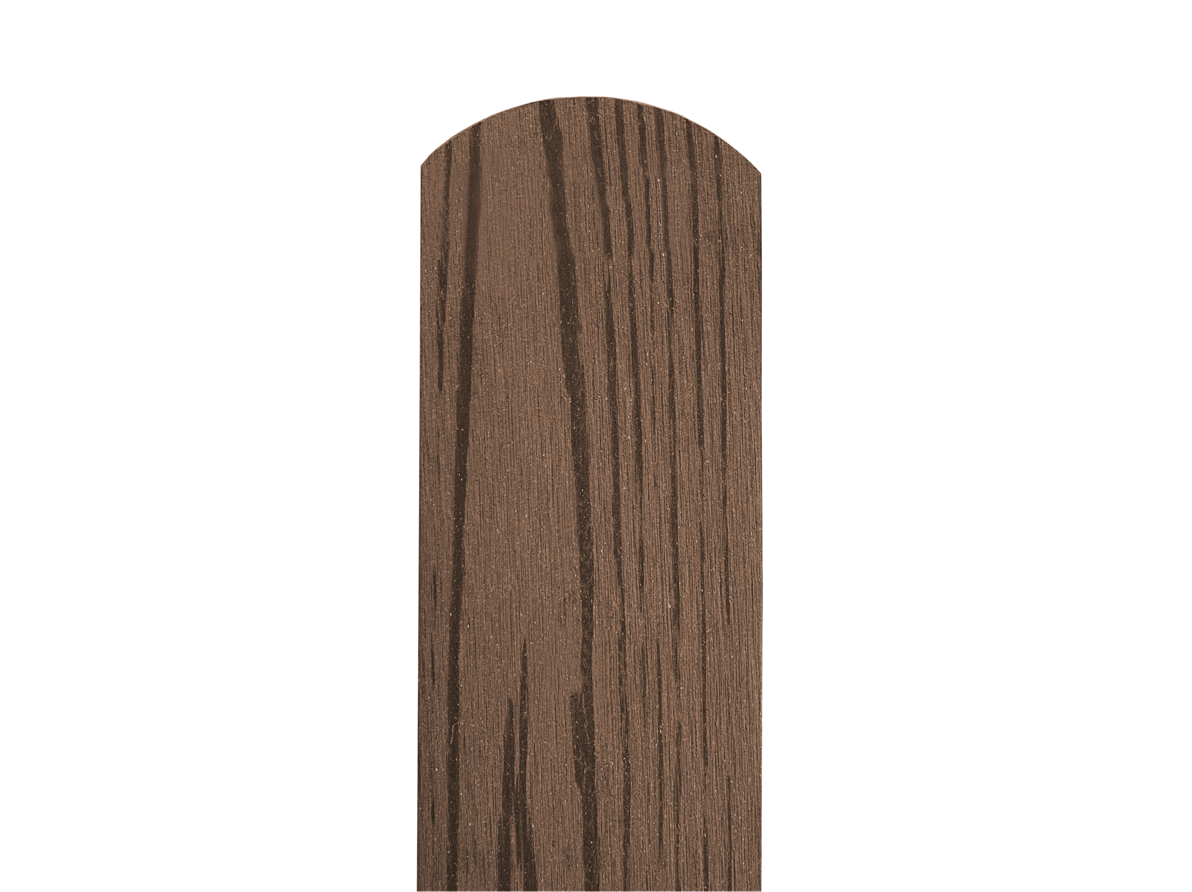 Plotovka Dřevoplus Standard 70 mm, barva Bangkirai - hnědá Varianta plotovky: kulatá, Výška plotovky: 100 cm
