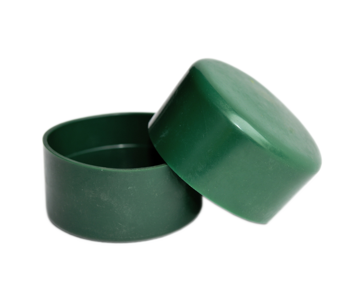 Čepička PVC 76 mm - zelená PLOTY Sklad5 0 8595068440094