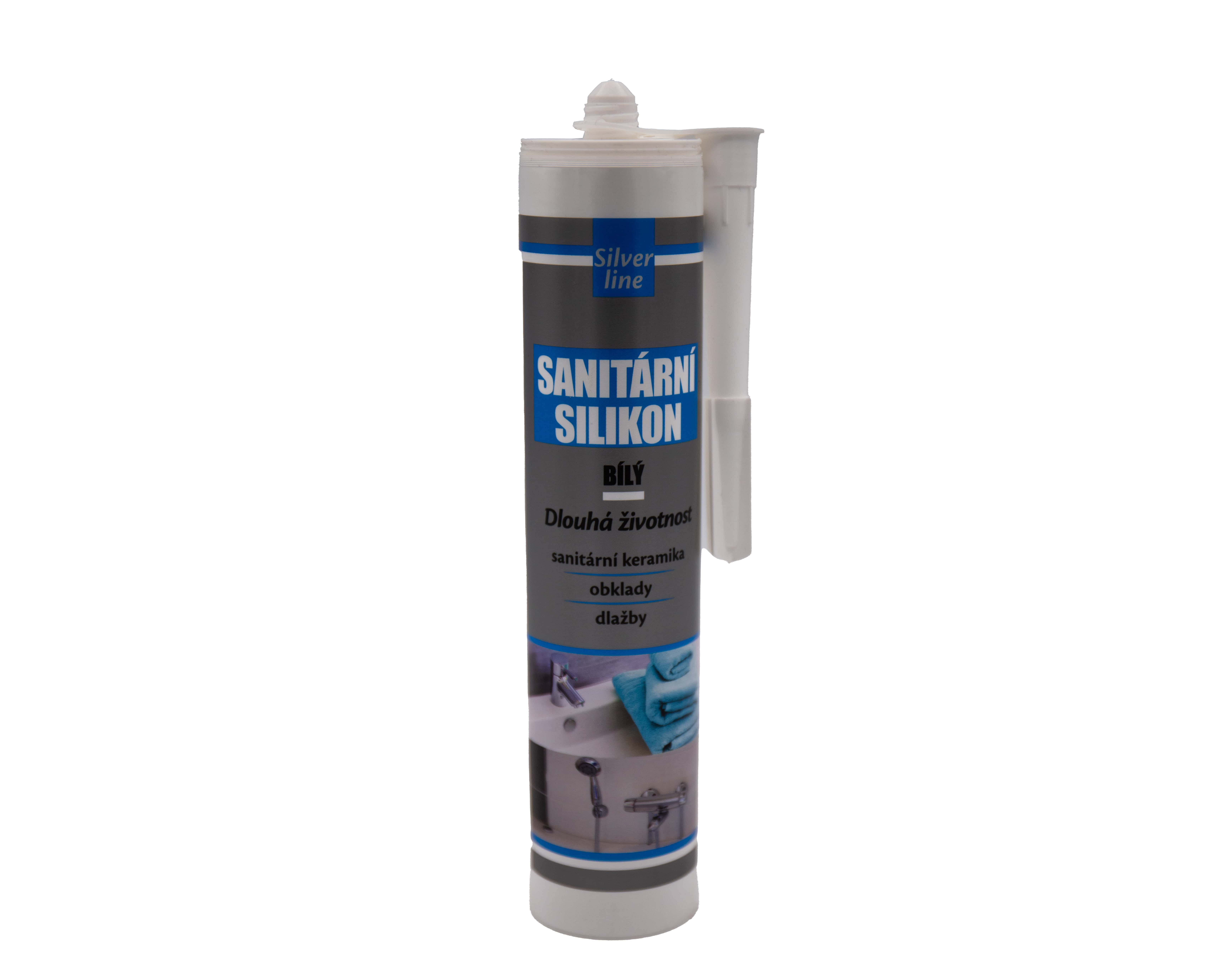 Sanitární silikon 280 ml bílý SL PLOTY Sklad5 78004 50 8711595025874