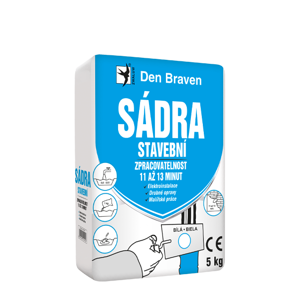 Stavební sádra 5 kg PLOTY Sklad5 78041 50