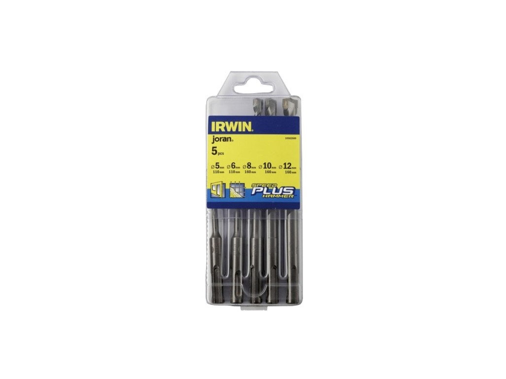 Vrták stav. sada SPEEDHAMMER PLUS 5,0-12,0mm 5díl. IRWIN PLOTY Sklad5 0 5709131268871