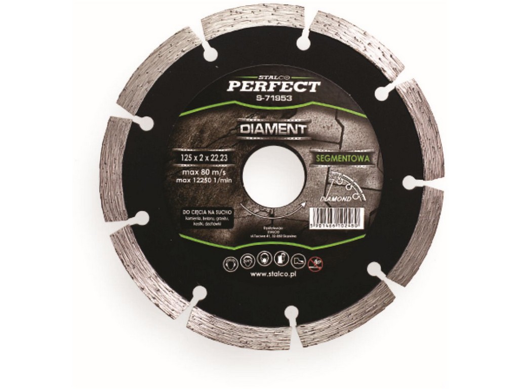 Kotouč diamantový 125mm segmentový STALCO PLOTY Sklad5 0 5901466102480