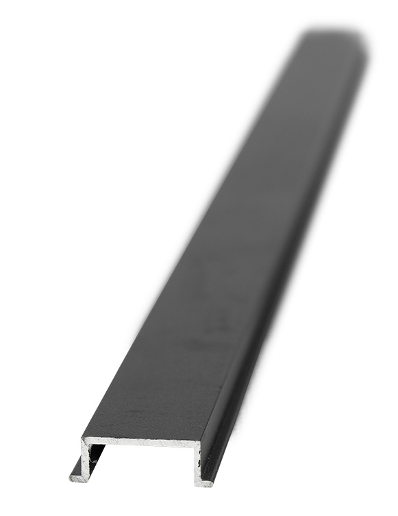 Krycí lišta sloupku Alupass, 184 cm, antracit PLOTY Sklad5 9913 50