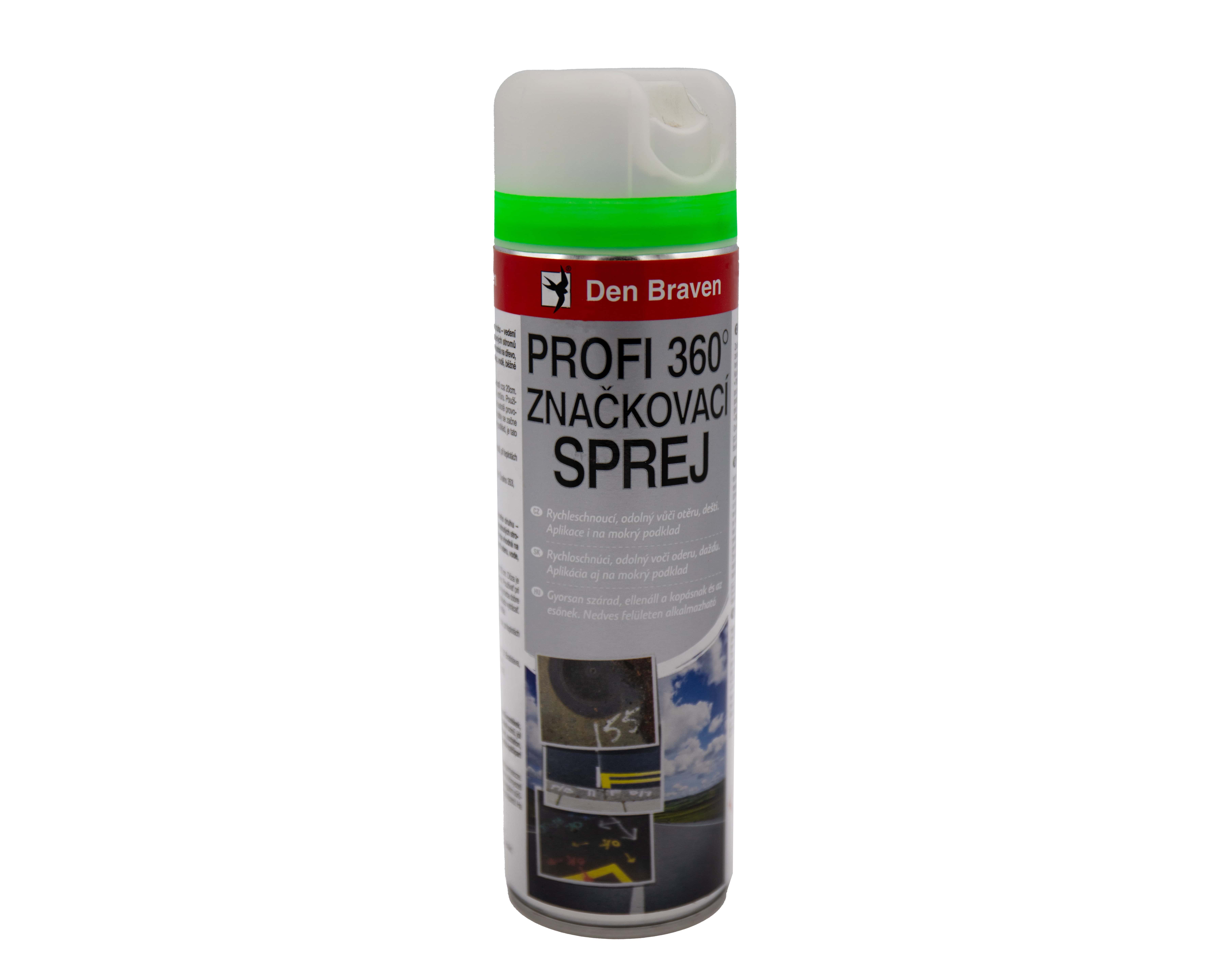 Značkovací sprej zelený 500 ml PLOTY Sklad5 78074 50