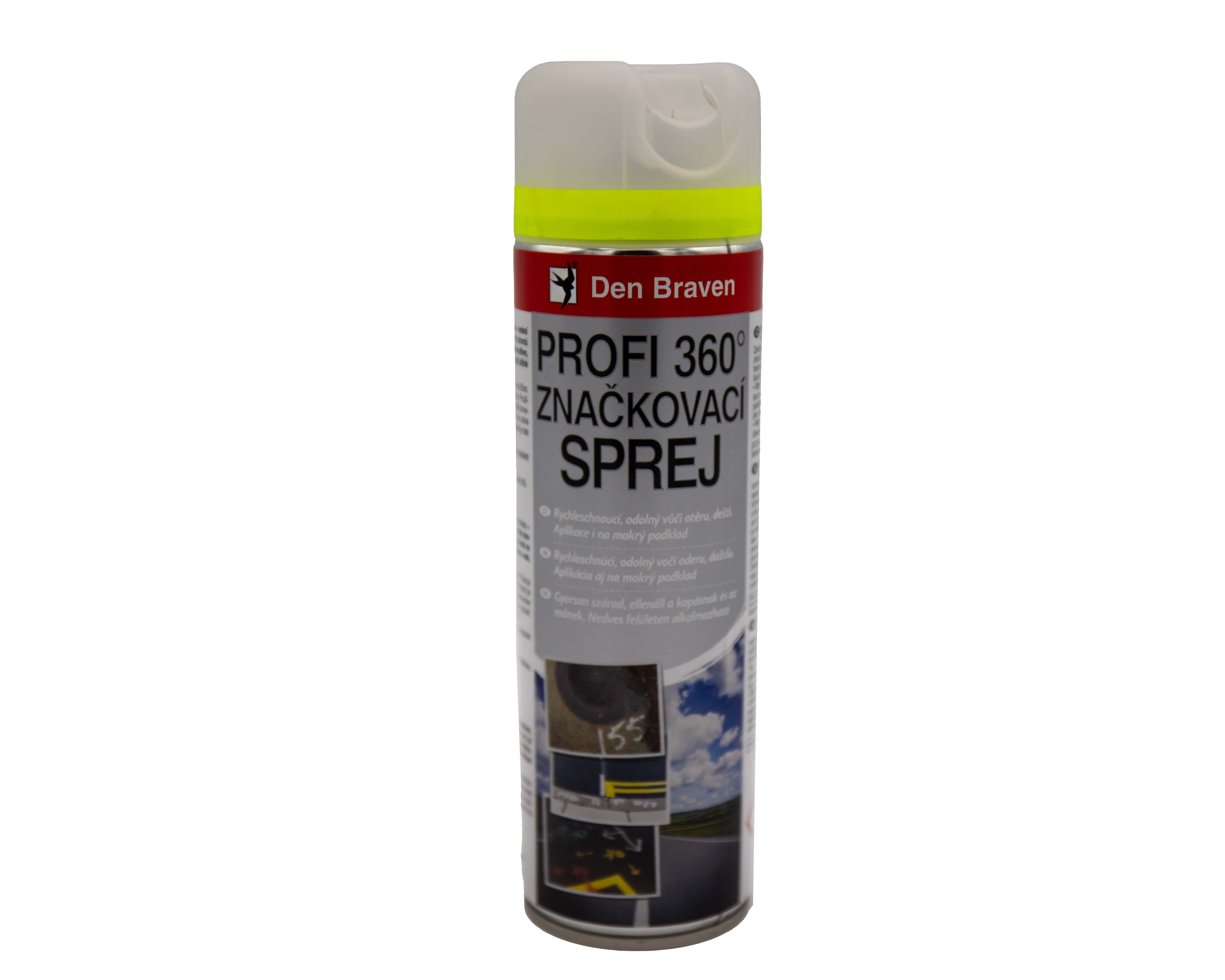 Značkovací sprej žlutý 500 ml PLOTY Sklad5 78075 50
