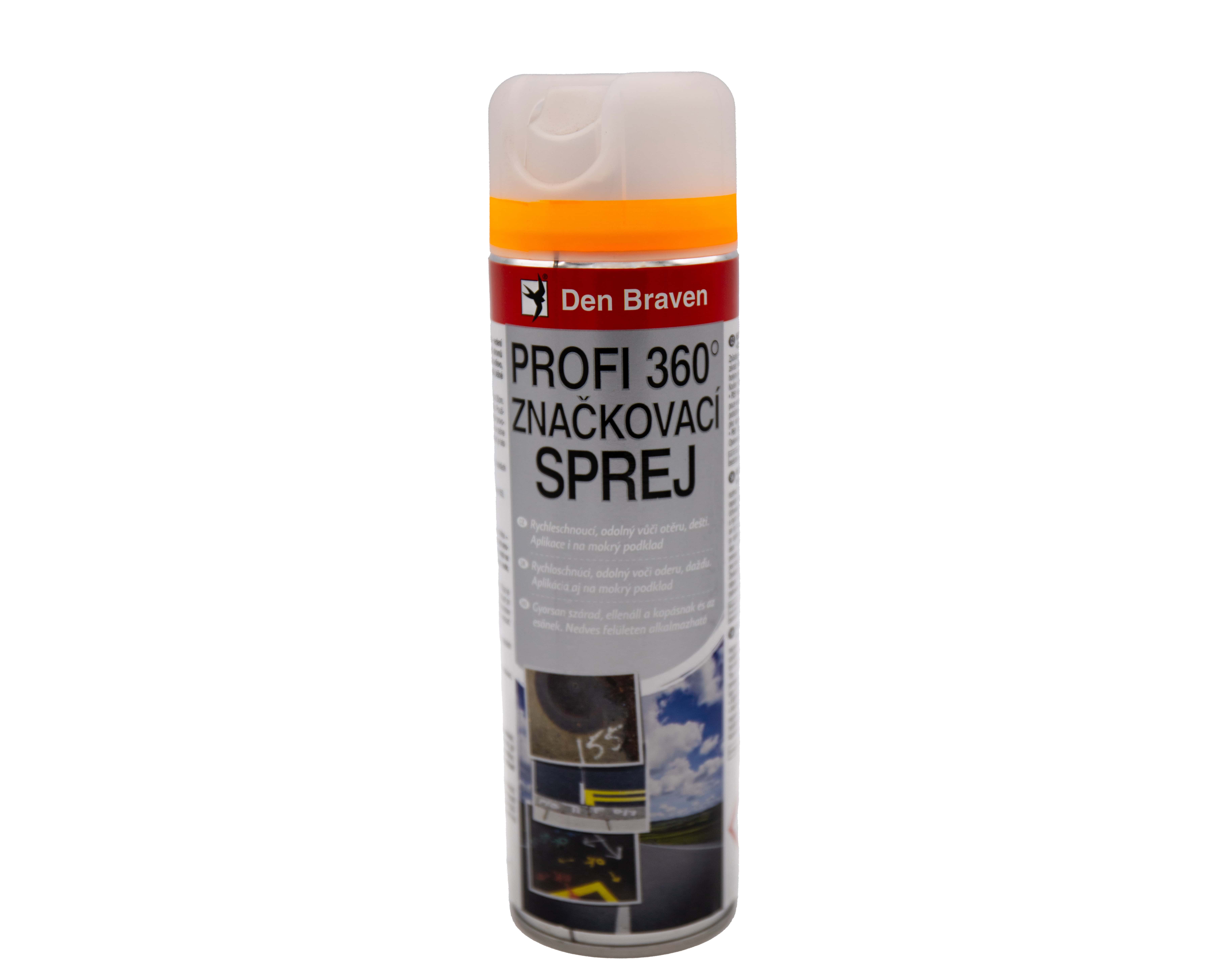 Značkovací sprej oranžový 500 ml PLOTY Sklad5 78076 50