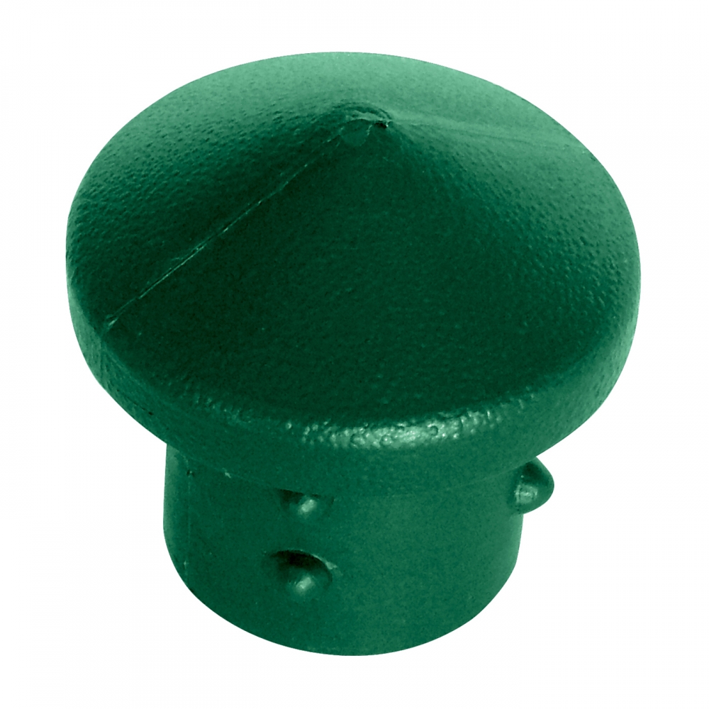 Čepička narážecí, PVC zelená – 32-35 mm (vnitřní průměr sloupku) PLOTY Sklad5 202401 50 8595068400524