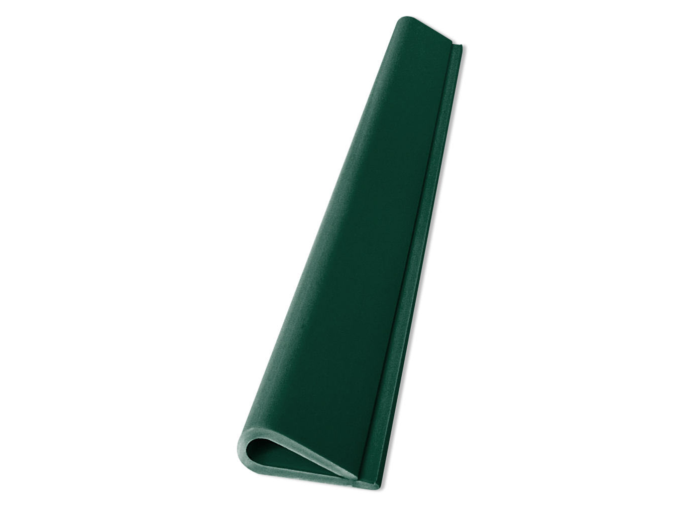 Zakončovací klip 19 cm, zelený – k plastovým pásům, balení 20 ks