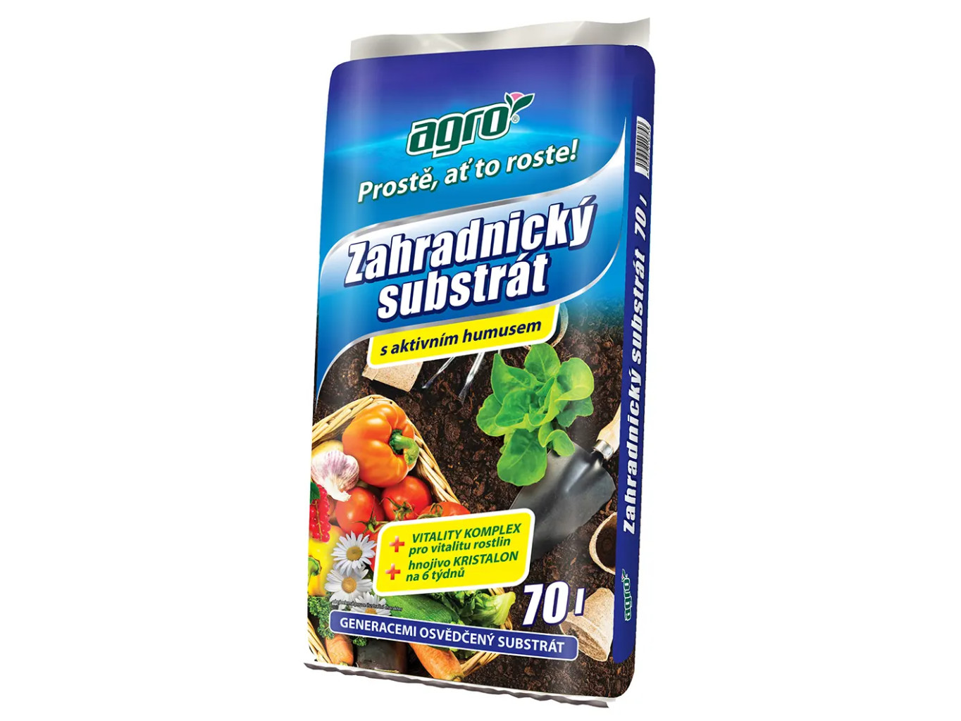 Substrát zahradnický 70 l AGRO PLOTY Sklad5 912411 50 8592542013843