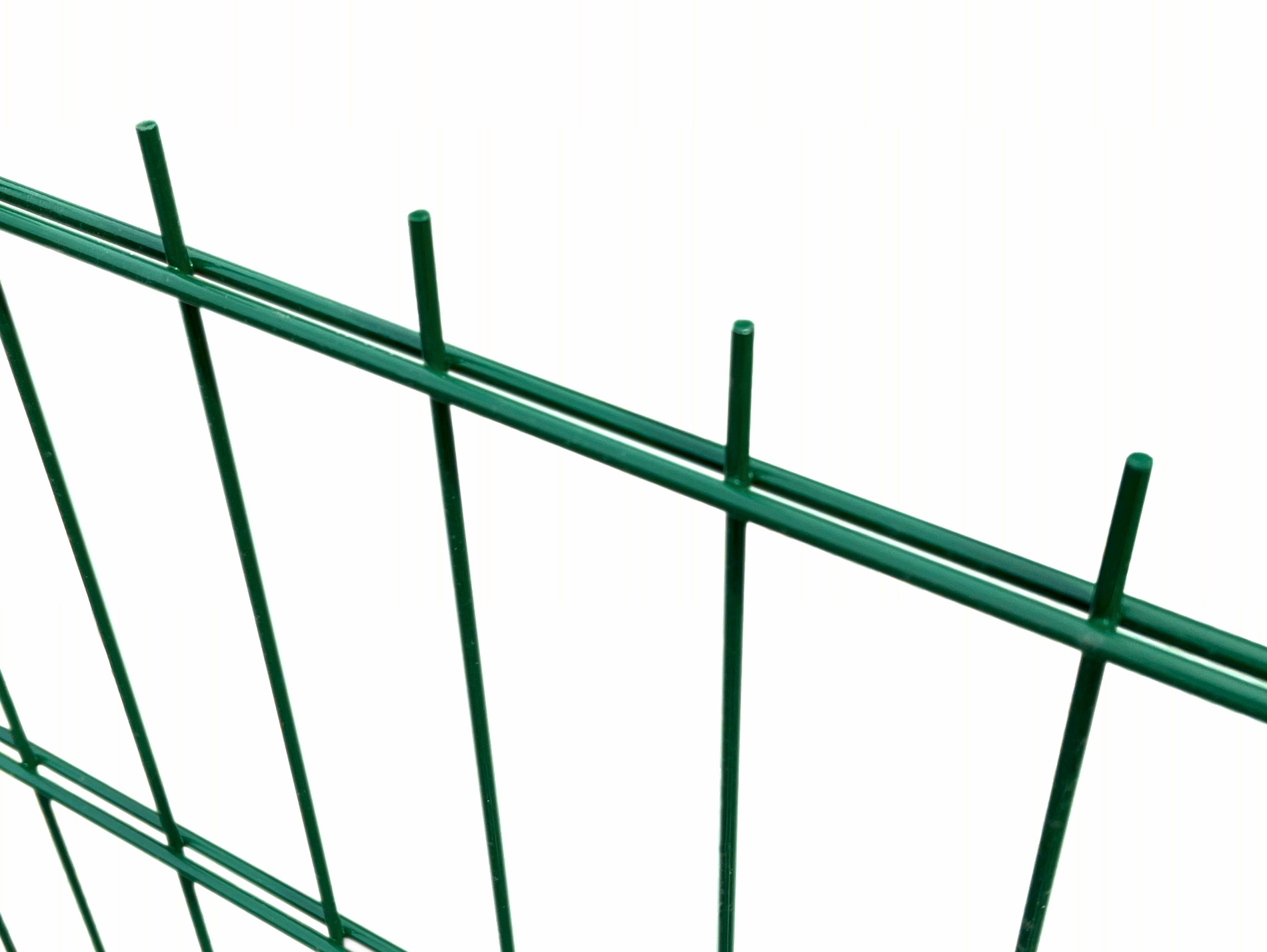 Plotový panel 2D - výška 83 cm, drát 5/4/5 mm, PVC zelený PLOTY Sklad5 26911 50