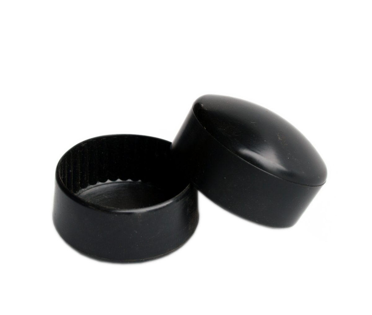 Čepička PVC 76 mm - černá PLOTY Sklad5 398761 50