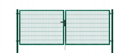 Brána výplň svařovaný panel 2D, výška 100x400 cm FAB zelená PLOTY Sklad5 0 8595068406717